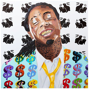 Картина Weezy with Mating Hares