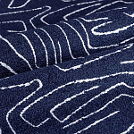 Мебельная ткань Букле синий цвет 140 см T3-8 варинант исполнения - 1 | Loft Concept в Ростове-на-Дону