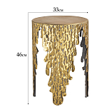 Столик дизайнерский Copper streaks варинант исполнения - 5 | Loft Concept в Ростове-на-Дону
