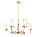 Люстра с 6-ю цилиндрическими стеклянными плафонами Jeanette варинант исполнения - 3 | Loft Concept в Ростове-на-Дону