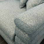 Дизайнерский Диван Lancaster Серо-голубое букле варинант исполнения - 1 | Loft Concept в Ростове-на-Дону