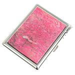 Портсигар с газовой зажигалкой из натурального камня Родонит Stone Cigarettes Cases варинант исполнения - 1 | Loft Concept в Ростове-на-Дону