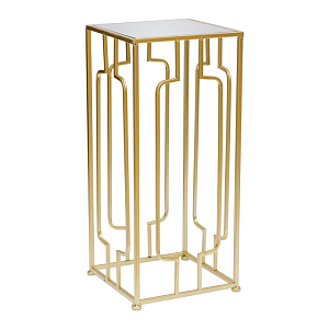 Столик маленький с золотой основой Edison