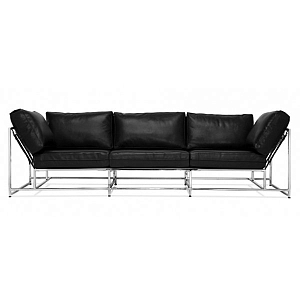 Диван Black Calfskin Sofa