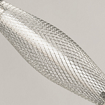 Люстра круглая каскадня с 5-ю плафонами из металлической сетки Mesh Lampshade Lighting варинант исполнения - 7 | Loft Concept в Ростове-на-Дону