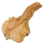 Статуэтка из дерева игуана Animals of the World варинант исполнения - 5 | Loft Concept в Ростове-на-Дону