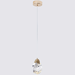 Подвесной светильник с хрустальным плафоном Esme Crystal Gold Hanging lamp варинант исполнения - 2 | Loft Concept в Ростове-на-Дону