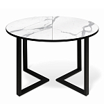 Стол обеденный раздвижной со столешницей белый мрамор Magali варинант исполнения - 2 | Loft Concept в Ростове-на-Дону