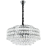 Люстра с хрустальными подвесками в виде капель Antoine Crystal Drops Chrome Chandelier 16 варинант исполнения - 2 | Loft Concept в Ростове-на-Дону