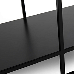 Ступенчатый стеллаж Menzie Steps Metal Rack Black варинант исполнения - 4 | Loft Concept в Ростове-на-Дону