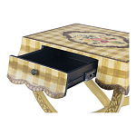 Приставной столик с ящиком в стиле ретро Vintage Rustic Tablecloth варинант исполнения - 3 | Loft Concept в Ростове-на-Дону