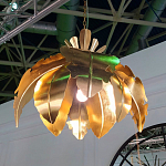 Подвесной светильник Tropical Leaves Hanging lamp варинант исполнения - 1 | Loft Concept в Ростове-на-Дону