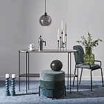 Подсвечник фигурный голубой Bright Accent 33 см варинант исполнения - 4 | Loft Concept в Ростове-на-Дону