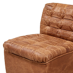 Модульное кожаное кресло Maxence Lounge Leather Armchair варинант исполнения - 2 | Loft Concept в Ростове-на-Дону