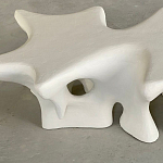 Кофейный стол природной формы Sirius White Coffee Table варинант исполнения - 1 | Loft Concept в Ростове-на-Дону