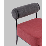 Кресло Ponpoun тёмно-серый бордо варинант исполнения - 2 | Loft Concept в Ростове-на-Дону