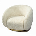 Кресло Bear Белое букле варинант исполнения - 2 | Loft Concept в Ростове-на-Дону