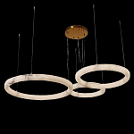 Люстра с 3-мя кольцами из натурального камня Minerals of Light варинант исполнения - 2 | Loft Concept в Ростове-на-Дону