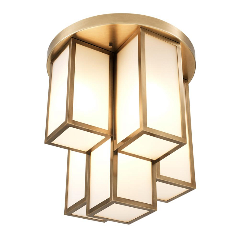   Eichholtz Ceiling Lamp Axel Antique brass      -- | Loft Concept 