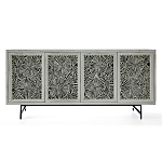 Буфет в гостиную с инкрустацией Palm Sideboard with Bone Inlay варинант исполнения - 1 | Loft Concept в Ростове-на-Дону
