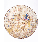 Чаша с цветочным орнаментом на ножке в виде бронзового ангела Eden Garden варинант исполнения - 4 | Loft Concept в Ростове-на-Дону