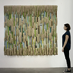 Художественный панно макраме Wall decor Voice the Forest варинант исполнения - 1 | Loft Concept в Ростове-на-Дону