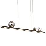 Светодиодная линейная люстра IONA Сhandelier black 103 варинант исполнения - 1 | Loft Concept в Ростове-на-Дону