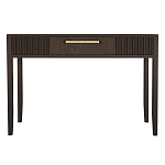 Элегантная Консоль Primo с выдвижным ящиком Темный орех варинант исполнения - 6 | Loft Concept в Ростове-на-Дону