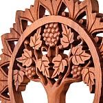 Панно из дерева круглое Osier Panel With Trees варинант исполнения - 2 | Loft Concept в Ростове-на-Дону