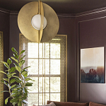 Подвесной светильник в форме золотых дисков Minimalist Lighting Fixture варинант исполнения - 3 | Loft Concept в Ростове-на-Дону