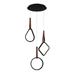 Подвесной светильник с геометрическими источниками света Geometric Architecture of Light варинант исполнения - 1 | Loft Concept в Ростове-на-Дону