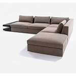 4-х местный Угловой модульный диван Zartаrn с приставным деревянным столиком варинант исполнения - 3 | Loft Concept в Ростове-на-Дону