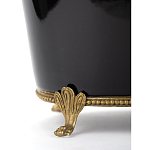 Кашпо Black design варинант исполнения - 2 | Loft Concept в Ростове-на-Дону