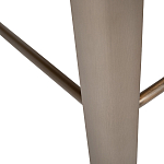 Стул барный светло-серый из экокожи Spectacular High Bar Stool варинант исполнения - 6 | Loft Concept в Ростове-на-Дону