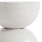 Приставной столик белого цвета Bead варинант исполнения - 3 | Loft Concept в Ростове-на-Дону