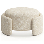 Круглая Оттоманка Alice ткань букле варинант исполнения - 2 | Loft Concept в Ростове-на-Дону