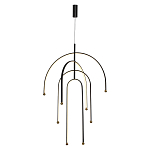 Люстра подвесная с дугообразными изогнутыми элементами Luke Lampco Tracer Lamp варинант исполнения - 5 | Loft Concept в Ростове-на-Дону