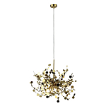 Подвесной светильник с металлическими круглыми элементами Terzani Argent варинант исполнения - 6 | Loft Concept в Ростове-на-Дону