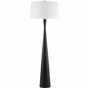 Торшер с черным фигурным каркасом Ink Element