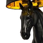 Horse Statue Floor Lamp Большой светильник Черная Лошадь варинант исполнения - 1 | Loft Concept в Ростове-на-Дону