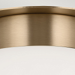 Потолочный светильник с белым матовым шарообразным плафоном Kichler варинант исполнения - 4 | Loft Concept в Ростове-на-Дону