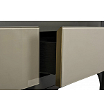 Консоль тёмно-коричневого цвета с 2-мя ящиками Gladstone варинант исполнения - 4 | Loft Concept в Ростове-на-Дону