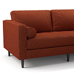 Мебельная ткань Шенилл терракотовый цвет 138 см T4-44 варинант исполнения - 1 | Loft Concept в Ростове-на-Дону