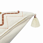 Подушка декоративная с геометрическим узором и кисточками Divine Abstractions варинант исполнения - 2 | Loft Concept в Ростове-на-Дону