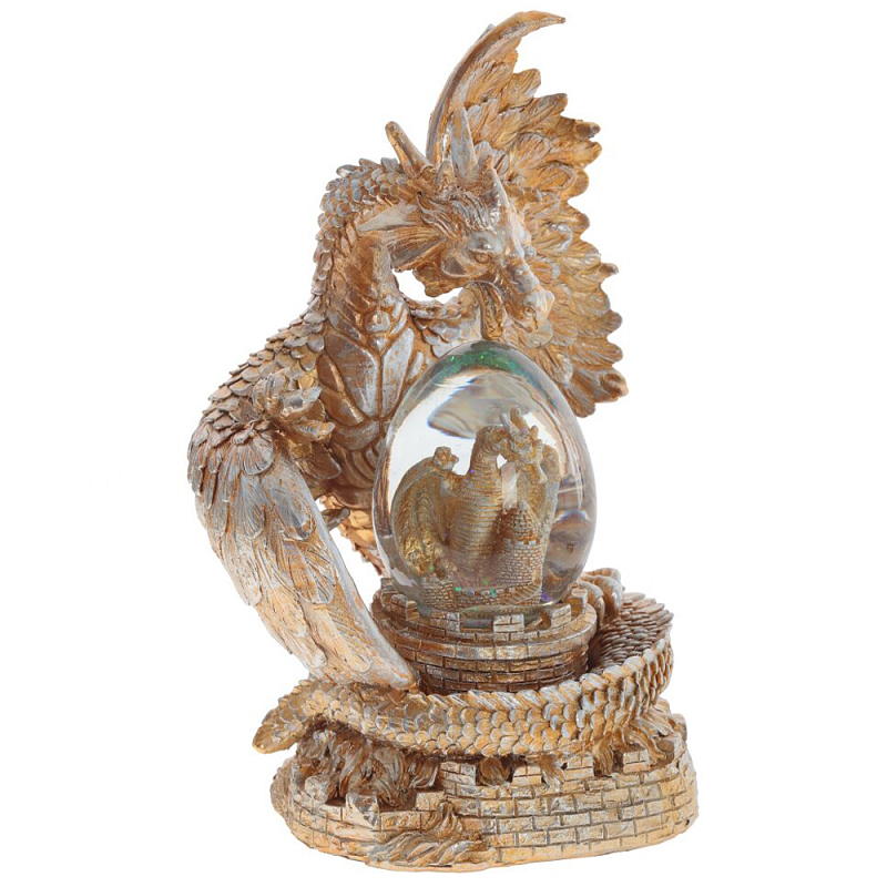    Dragon Guarding a Glass Egg Copper     -- | Loft Concept 