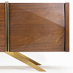 ТВ-тумба в цвете американский орех Introduce варинант исполнения - 4 | Loft Concept в Ростове-на-Дону