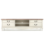 ТВ-тумба в стиле прованс из массива берёзы Interiors Romance варинант исполнения - 1 | Loft Concept в Ростове-на-Дону