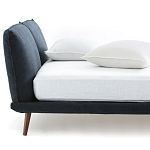 Двуспальная кровать с мягким изголовьем Daniel Bed варинант исполнения - 2 | Loft Concept в Ростове-на-Дону