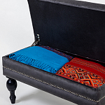 Мягкая банкетка с зоной для хранения Casket Dark Grey варинант исполнения - 4 | Loft Concept в Ростове-на-Дону