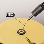 Настольная лампа фигурная золотого цвета с гладким абажуром Высота 17 см Sophia варинант исполнения - 8 | Loft Concept в Ростове-на-Дону